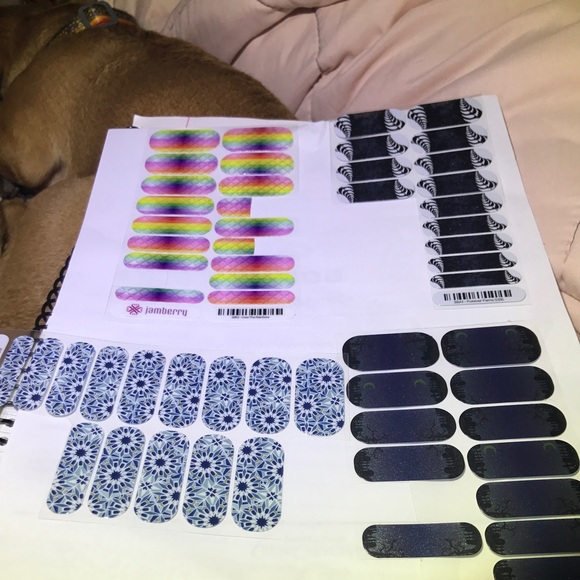 Jamberry partial sheets - Picture 2 of 2